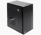 GABINETE COM FONTE 200W BG-2001 PRETO BLUECASE - 1 BAIA / USB / MICROATX / MINI-ITX